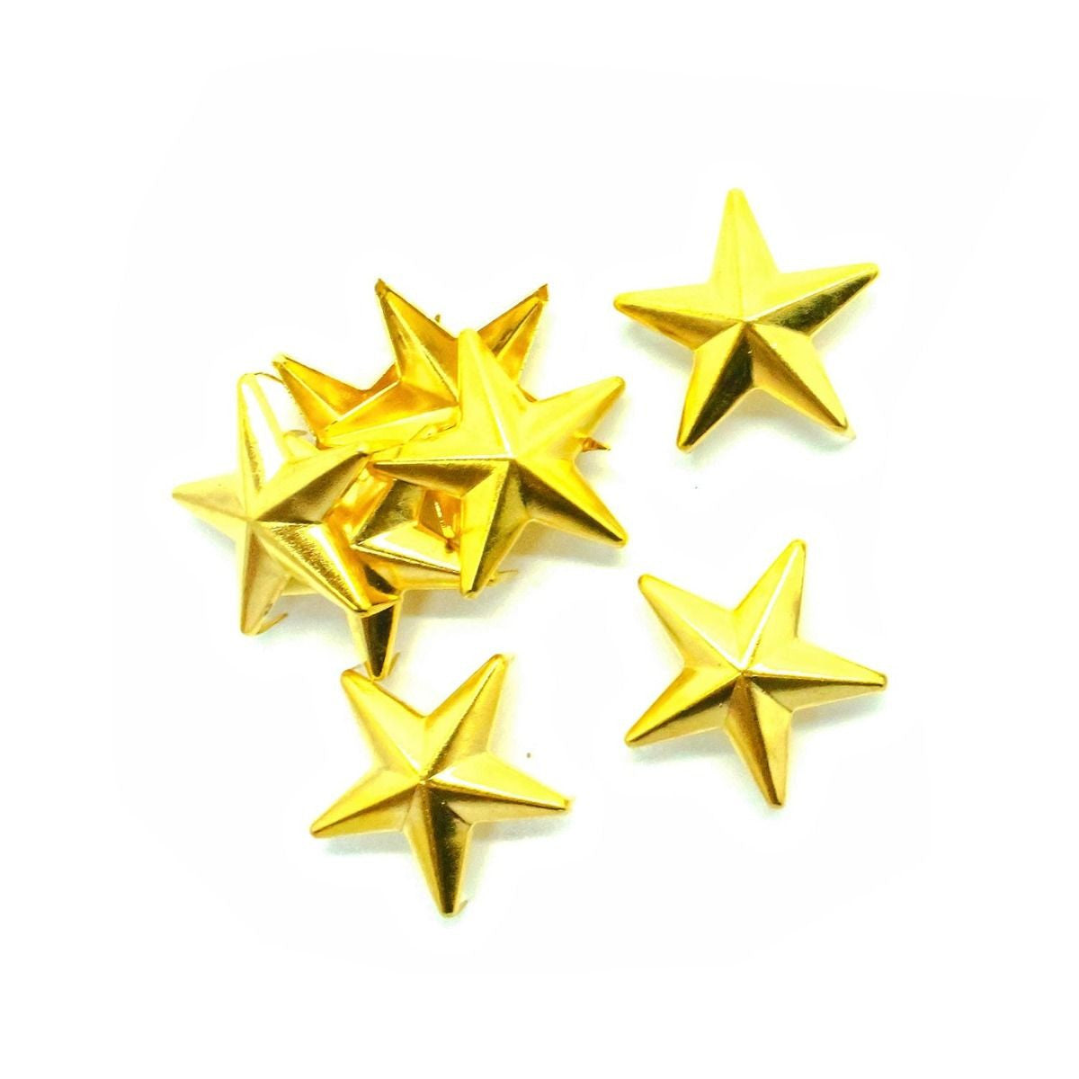 Star Head Punk Spike Studs (Pack of 25)