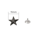 Star Studs with Back Pin Rivets (Pack of 50)
