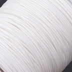 2mm White Nylon Braided Cord