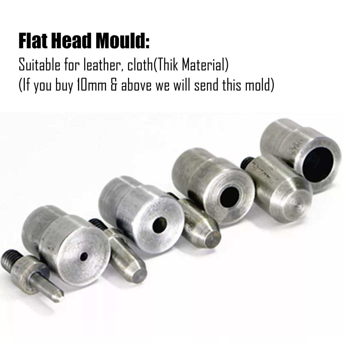 Hole Punch Die with Silver Base for Green Machine Hand Press