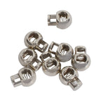 Metal Spring-Loaded Cord Stopper, 21mm x 16mm - (Pack of 2)