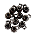 Metal Spring-Loaded Cord Stopper, 21mm x 16mm - (Pack of 2)