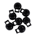 Metal Spring-Loaded Cord Stopper, 21mm x 16mm - (Pack of 2)