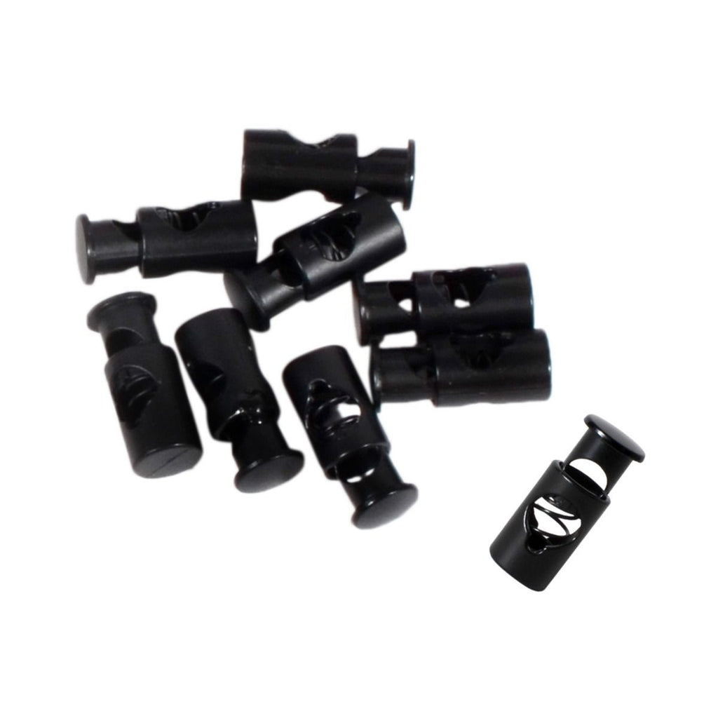 Metal Spring-Loaded Cord Stopper, 19mm x 8mm - (Pack of 2)