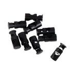 Metal Spring-Loaded Cord Stopper, 19mm x 8mm - (Pack of 2)