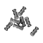 Metal Spring-Loaded Cord Stopper, 19mm x 8mm - (Pack of 2)