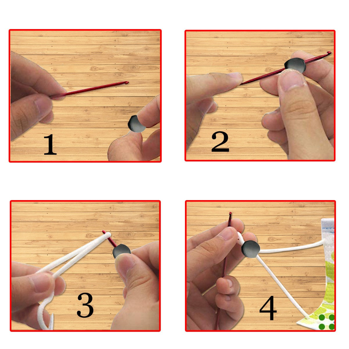 9.5mm Silicone Cord Locks Toggle Stopper