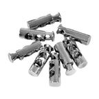 Metal Spring-Loaded Cord Stopper, 22mm x 7mm - (Pack of 2)