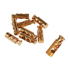 Metal Spring-Loaded Cord Stopper, 22mm x 7mm - (Pack of 2)