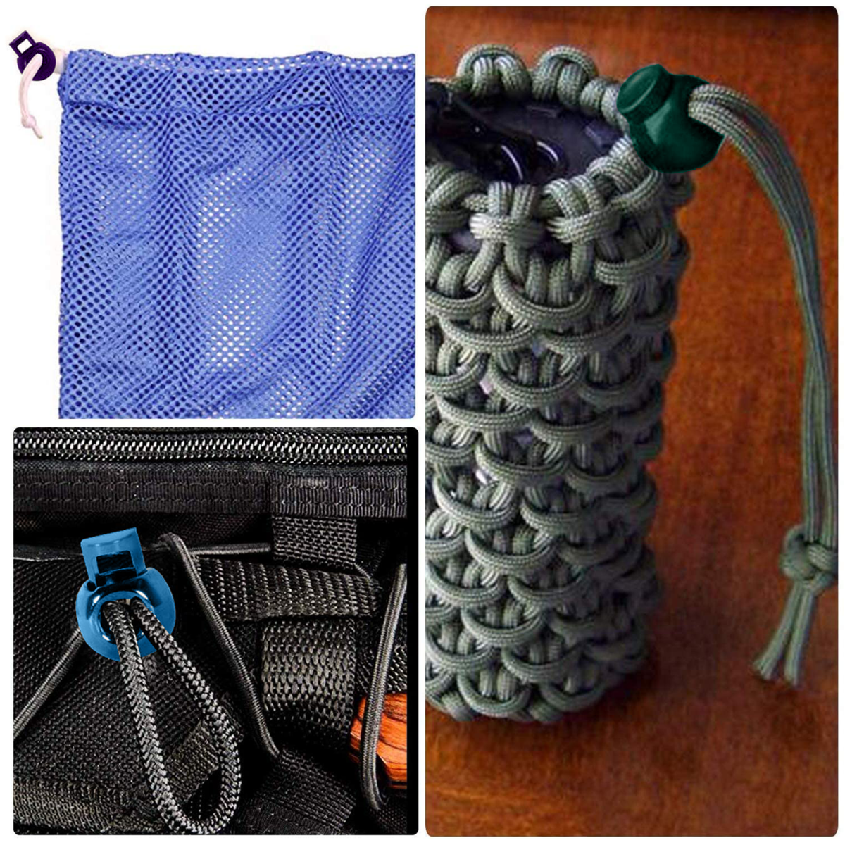 Round Plastic Toggle Stopper