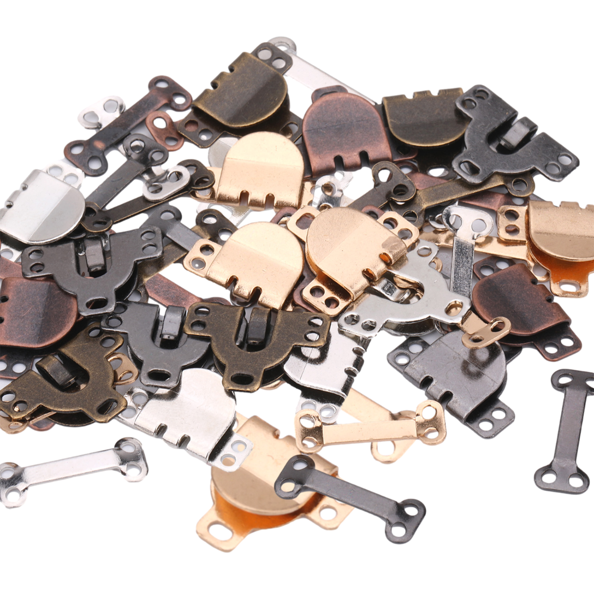 Trouser Hook and Bar Fasteners - 5 Colours (Pack of 20) - Trimming Shop ...