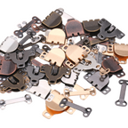 Trouser Hook and Bar Fasteners (Pack of 20) - Mixed Colours