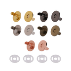Thin Magnetic Clasps with Prongs