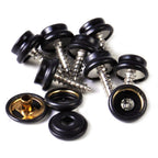 15mm Screw Press Studs with Fixing Hand Tool - (Pack of 10)