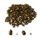 Plastic Tree Style Cone Studs with Base Pin - (Pack of 100)