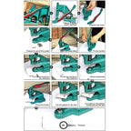 S Spring Press Stud Die Set for Green Machine Hand Press