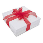20m Organza Woven Edge Ribbon - Silver