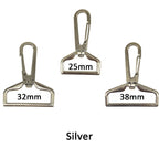 Swivel Lobster Clasp Snap Hook with Square D-Ring (Pack of 1)