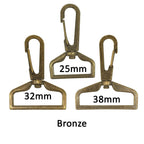 Swivel Lobster Clasp Snap Hook with Square D-Ring (Pack of 1)