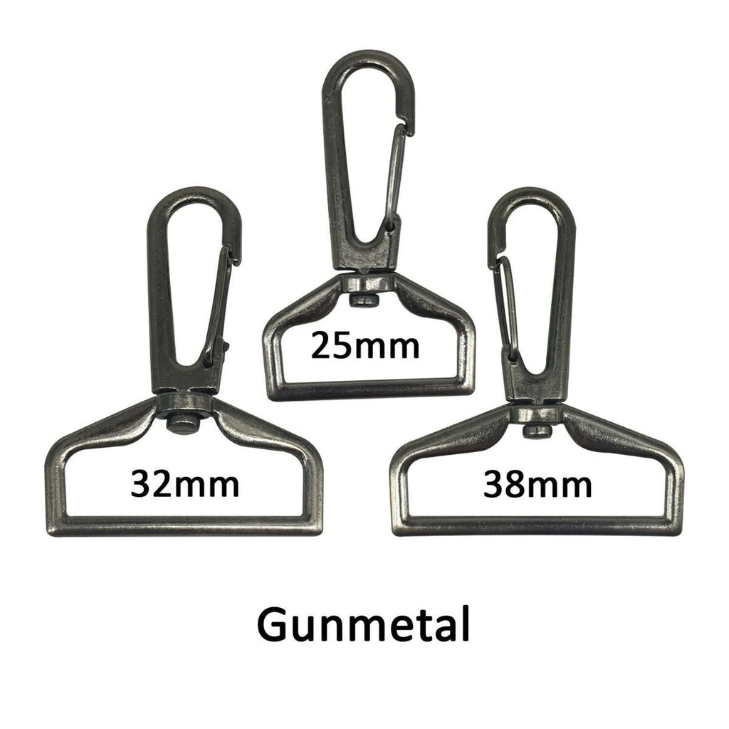 Swivel Lobster Clasp Snap Hook with Square D-Ring (Pack of 1)