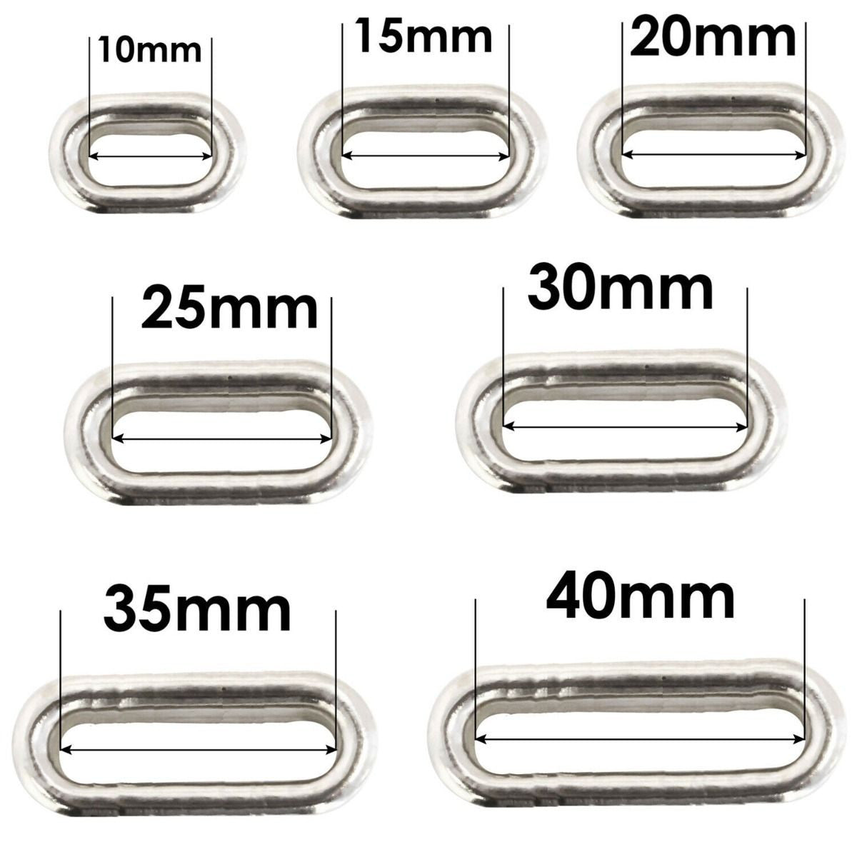 Brass Oval Eyelets with Washers and Fixing Hand Tool (Pack of 50)