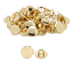 Round Shank Buttons (Pack of 100) - Gold