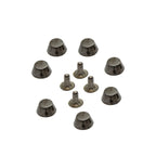 10mm Flat Head Mushroom Stud - (Pack of 100)