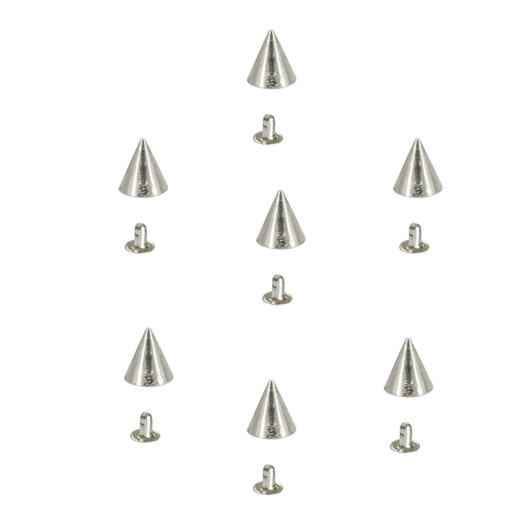 Plastic Cone Studs with Base Pin - (Pack of 100)