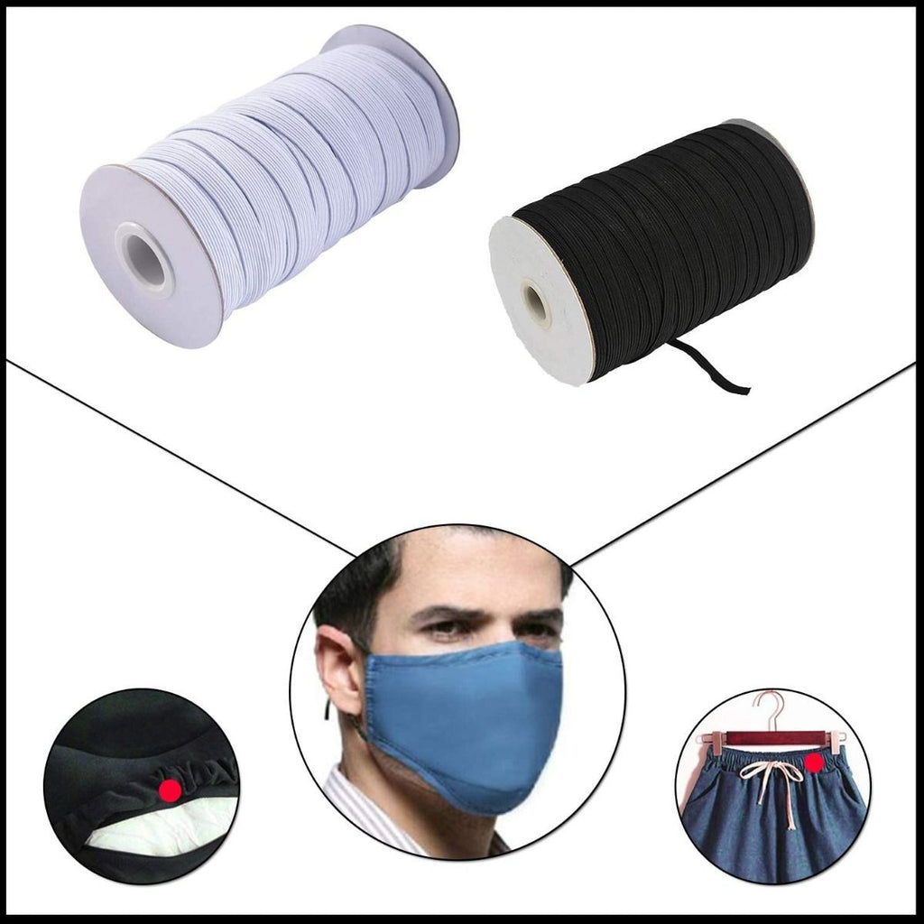 4mm Flat Elastic Cord