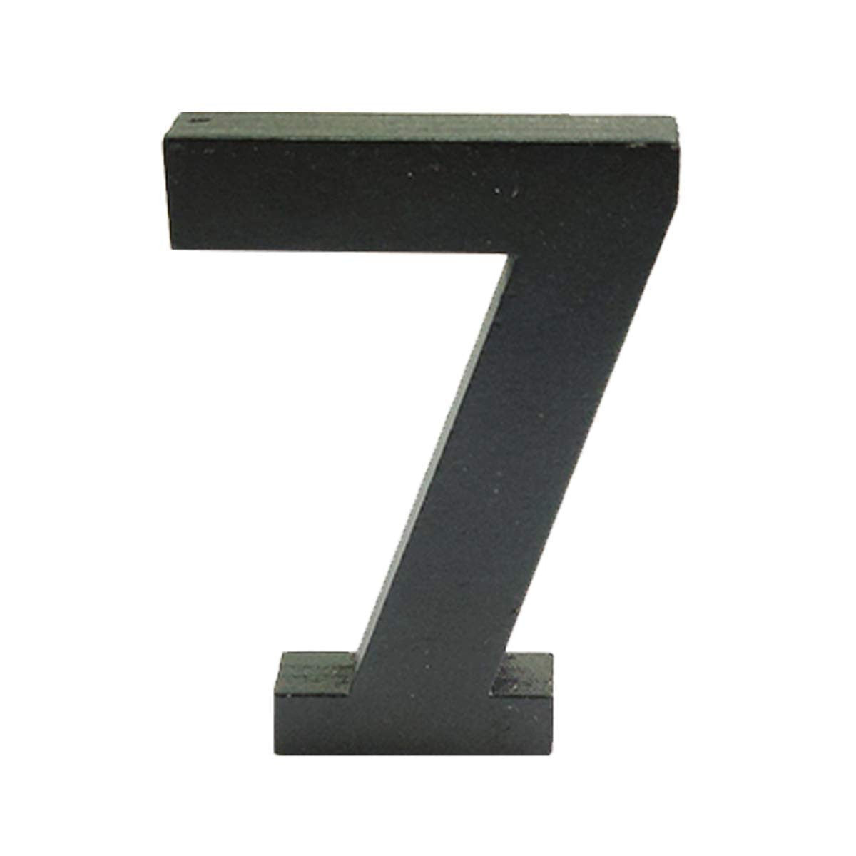 Large Wooden Flat Bottom Number