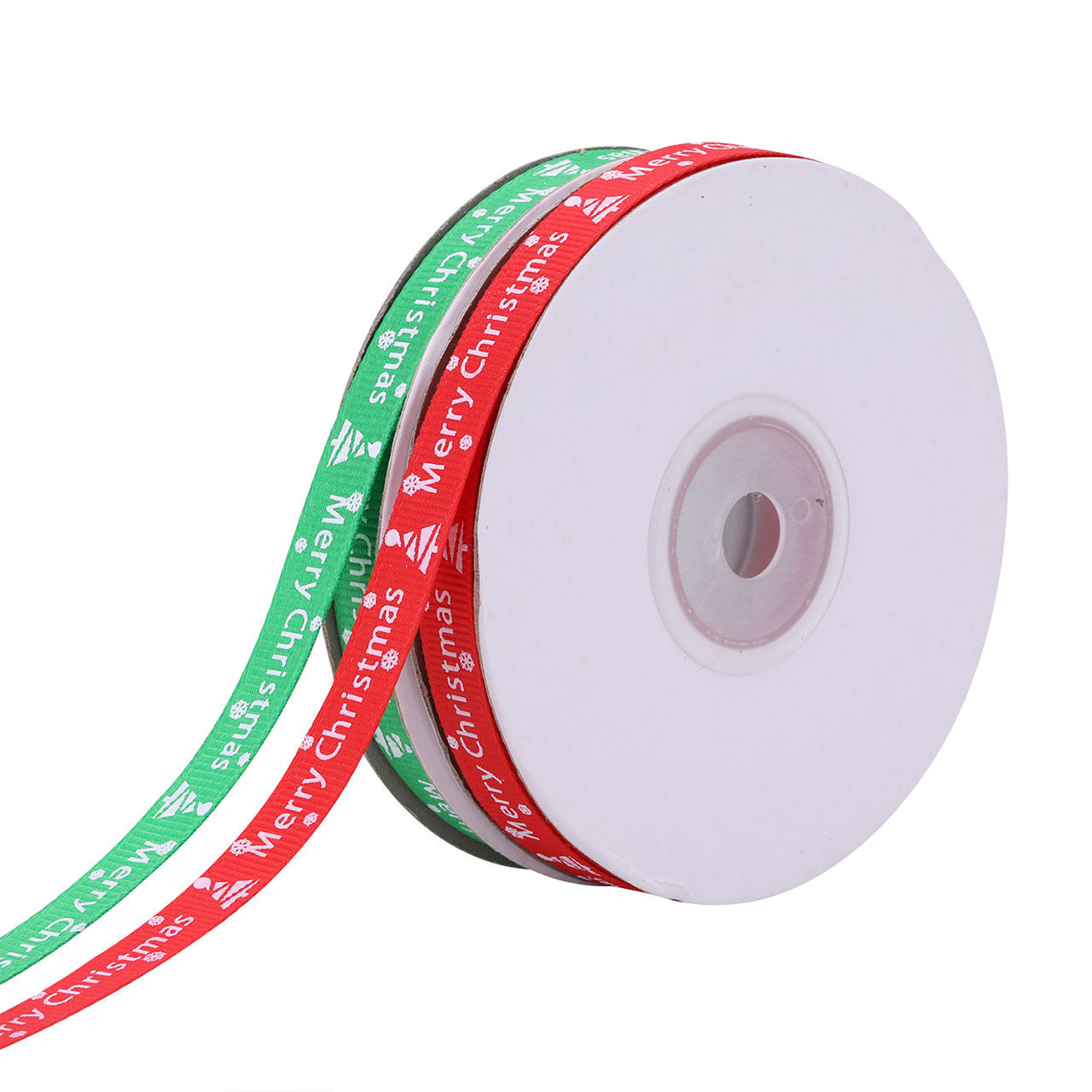 10mm Double Sided Ribbon - Merry Christmas