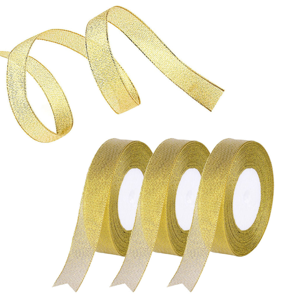 Gold/Silver Christmas Ribbon