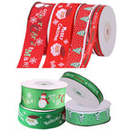 Double Sided Christmas Ribbons (Pack of 8)
