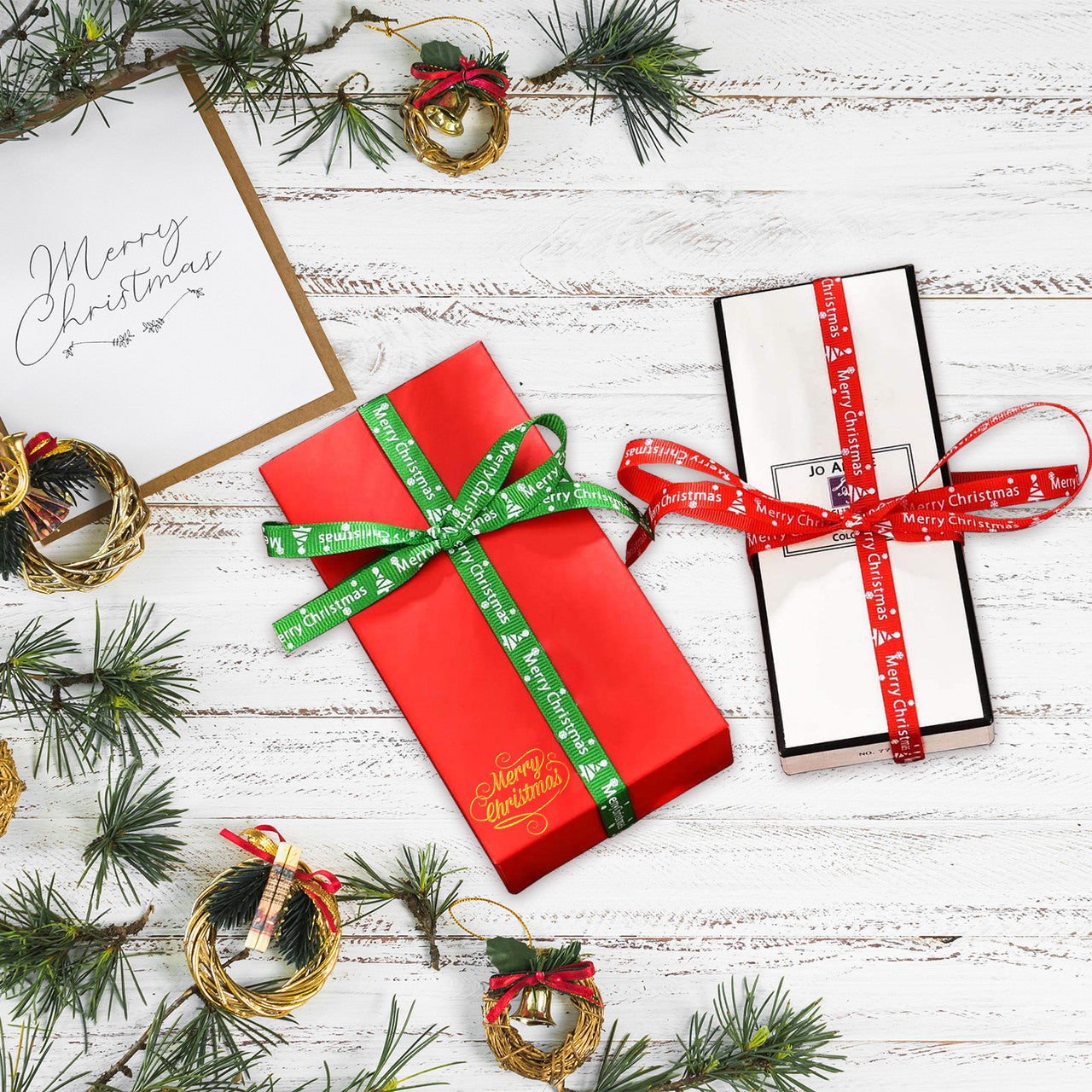 25mm Double Sided Ribbon - Christmas Themed