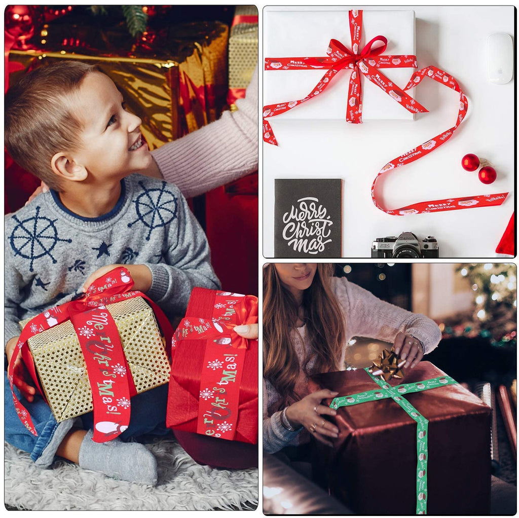 20mm Double Sided Ribbon - Christmas Trees