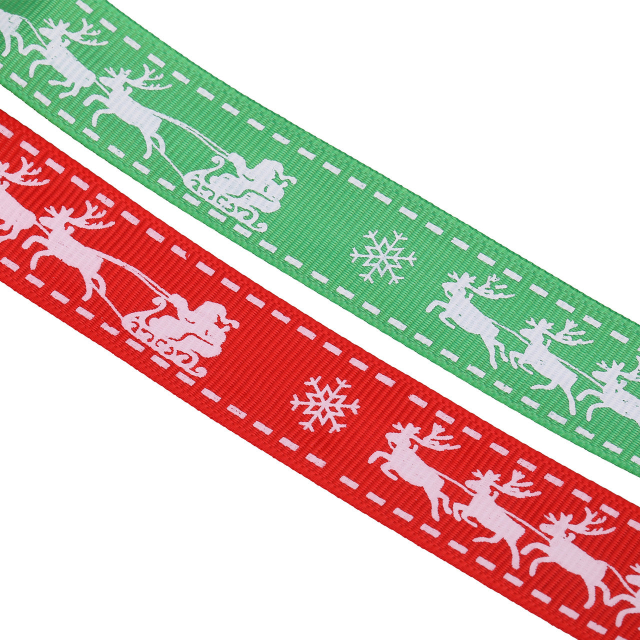 20mm Double Sided Ribbon - Christmas Trees