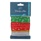 10mm Christmas Ribbon Set 1 (4 Rolls)